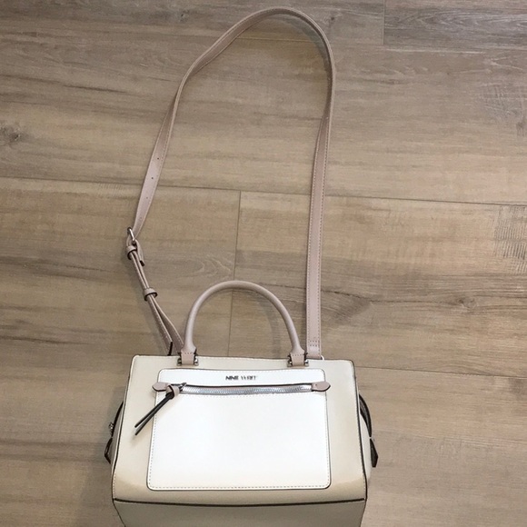 Nine West.Satchel Purse with crossbody strap - Picture 6 of 9